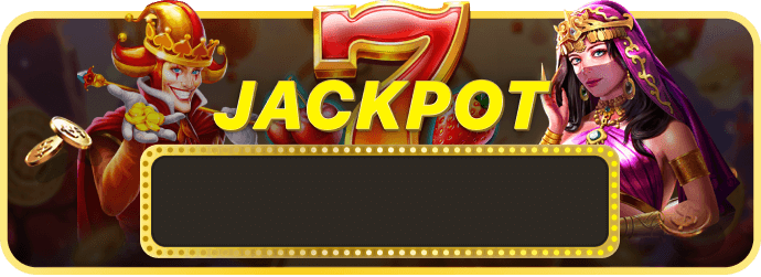 Vintage jackpot background with gold accents